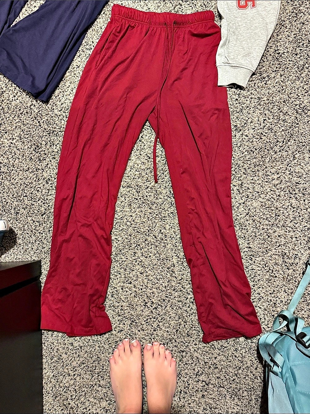 Red Jogger Pants